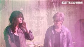 金志遙Jin被稱「童顏男神」，最新單曲「瀑布」搭配阮禾茜話題十足。（圖／唱戲世界）