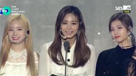 TWICE,子瑜,音源大賞,致謝,口頭禪（圖／翻攝自YouTube）