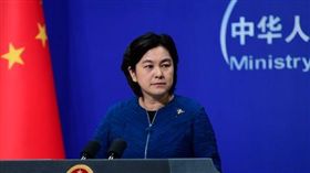 中國外交部發言人華春瑩8月30日主持例行記者會,翻攝自中國外交部網站