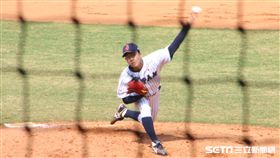 ▲亞運日本隊左投高橋拓巳。（圖／記者蕭保祥攝影）