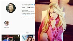 艾薇兒無預警把IG照刪光嚇壞粉絲。（圖／翻攝自艾薇兒IG）