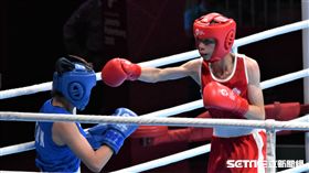 台灣拳擊女將林郁婷。（圖／記者王怡翔攝影）