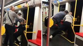 嫌音樂太吵　2白男強推黑人少年下車
舊金山,種族歧視,推下車
翻攝自推特