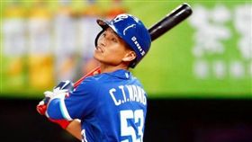 王正棠6局上為悍將打回致勝分。（圖／翻攝自富邦悍將棒球隊臉書）