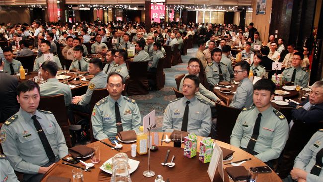 今年唯一慶祝會！李棟樑宴請6百國軍