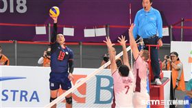 中華男排隊長陳建禎（左)。（圖／記者王怡翔攝影)