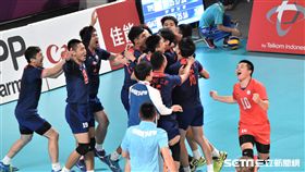 亞運中華男排拿下銅牌。（圖／記者王怡翔攝影）