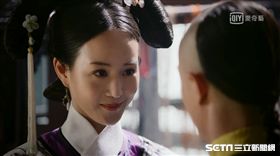 張鈞甯在《如懿傳》中飾演愉貴人海蘭。(愛奇藝台灣站提供)