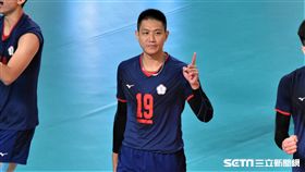 台灣男排隊長陳建禎。（圖／記者王怡翔攝影）