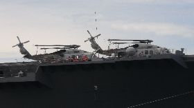 日海上自衛隊SH-6OK反潛直升機