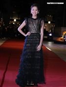 林意箴走星光大道。（記者邱榮吉/攝影）