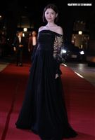 郭雪芙走星光大道。（記者邱榮吉/攝影）