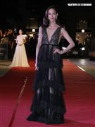 張鈞甯深V性感艷壓全場。（記者邱榮吉/攝影）