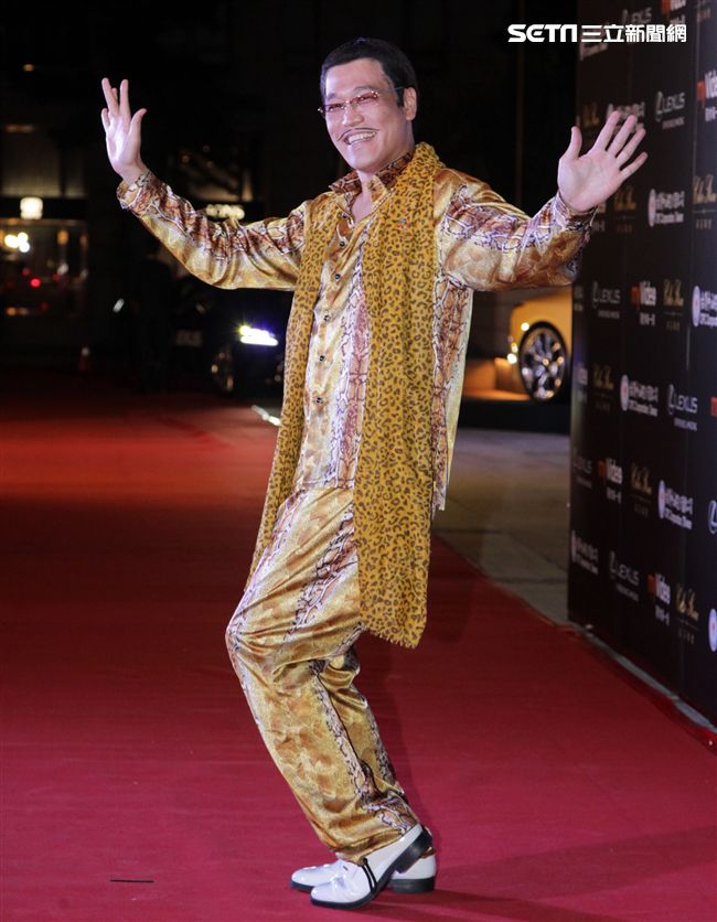 日本藝人PIKO太郎。（記者邱榮吉/攝影）