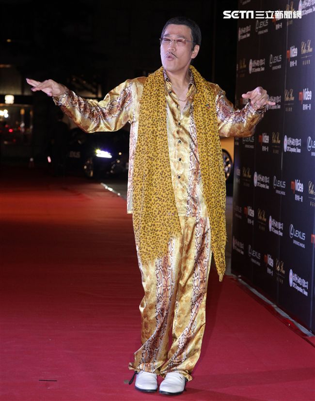 日本藝人PIKO太郎。（記者邱榮吉/攝影）