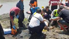 宜蘭,三星鄉,歪仔歪橋,動力傘,蘭陽溪（圖／翻攝畫面）
