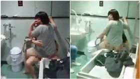 日本,無障礙廁所,情侶,做愛,炒飯（圖／翻攝自YouTube）