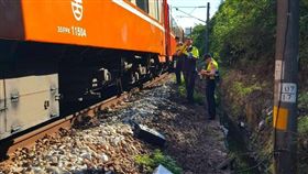 台鐵新竹=香山間東正線發生死傷事故，今（3）日上午7點24分因行人跨越路線遭撞及，經路警蒐證處理後，8時30分已放行，東正線在上午8點43分清理完畢，恢復雙線行車。（圖／台鐵提供）