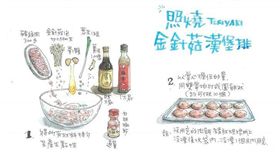好市多手繪食譜。（圖／取自臉書）
