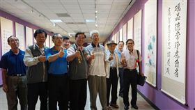 金門退休教師相約展字畫　人生下半場更精彩
