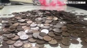 銅板、零錢、1元、硬幣