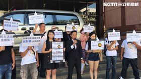 台聯發言人葉智遠，台北地檢署，吳敦義，偽造文書，公投。潘千詩攝影