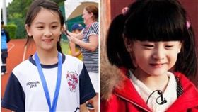 田亮,女兒,森碟（田雨橙）/翻攝自田亮微博