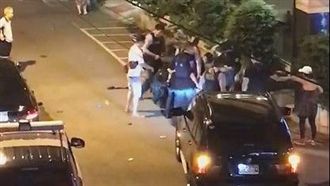 壓制影片曝光！槍擊嫌遇盤查掏槍遭逮