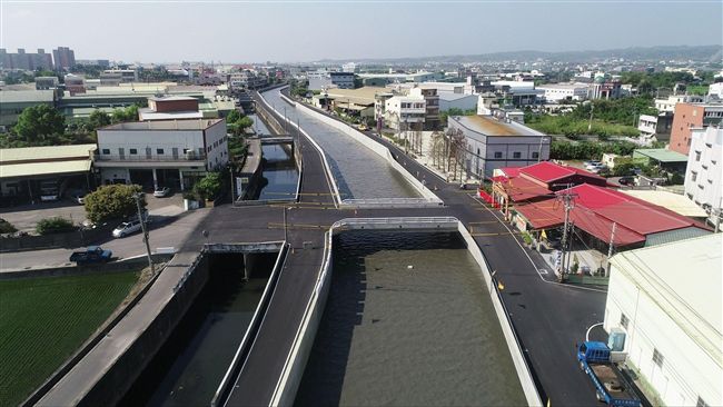 石笱排水改善完成　通洪能力再提升
