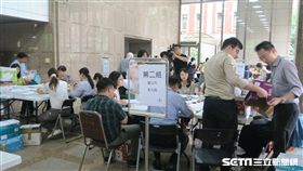 中選會。（圖／記者盧素梅攝）