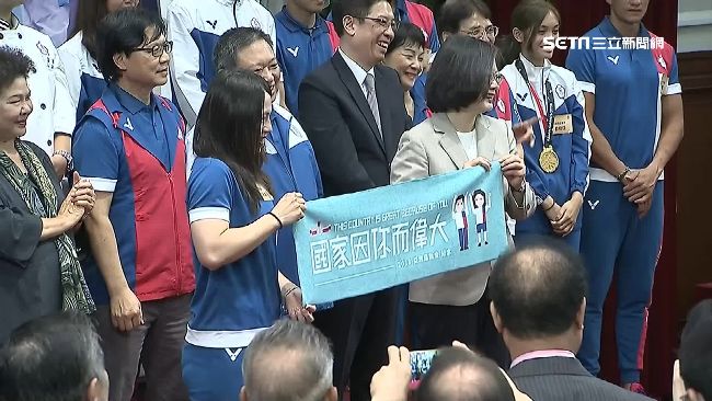 國家因你們偉大！總統要選手備戰東奧