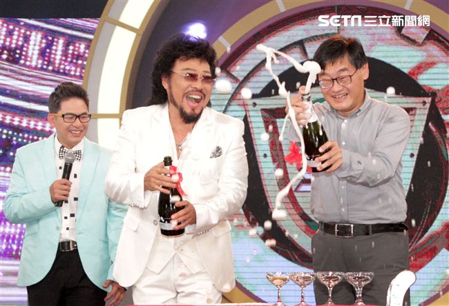 張菲「綜藝菲常讚」入圍第53屆金鐘獎，特別舉辦入圍慶功希望能得獎。（記者邱榮吉/攝影）