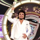 張菲「綜藝菲常讚」入圍第53屆金鐘獎，特別舉辦入圍慶功希望能得獎。（記者邱榮吉/攝影）