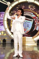 張菲「綜藝菲常讚」入圍第53屆金鐘獎，特別舉辦入圍慶功希望能得獎。（記者邱榮吉/攝影）