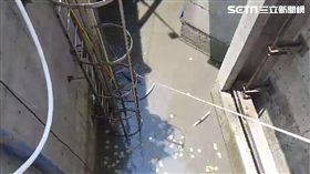 海水供應站,清淤,枋寮,鄭錦福(翻攝畫面)
