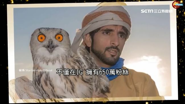 杜拜王子超帥氣！雙眼電暈數百萬粉絲