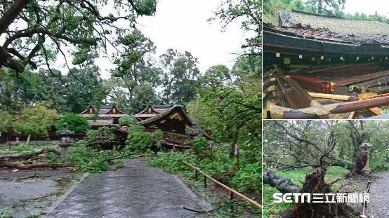 京都多處神社災情慘　伏見稻荷也遭殃
