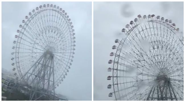 摩天輪秒變「風火輪」　車廂狂轉開趴