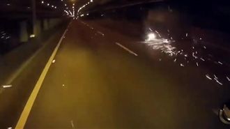 空中翻滾7圈！汽車國道翻覆遭網酸爆