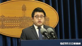 總統府發言人林鶴明。（圖／記者盧素梅攝）