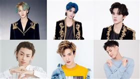 Justin,朱正廷,小鬼,畢雯珺,董又霖,董岩磊／翻攝自NEXT、奇妙的食光微博