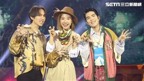 《聲林之王》進棚開錄，蕭敬騰、林宥嘉擔任導師。（圖／記者蔡世偉攝影）