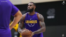 LeBron James（圖／取自湖人官方推特）