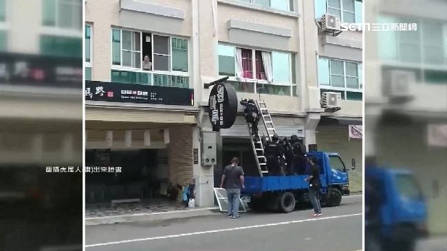 目擊特勤攻堅　勇伯現場拍攝沒在怕！