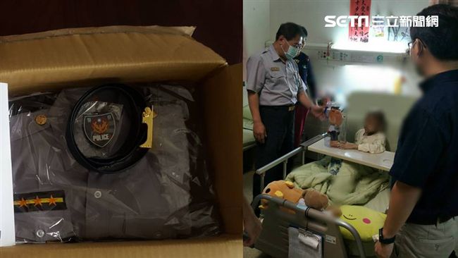 癌童立志從警　暖警特製小制服了遺願