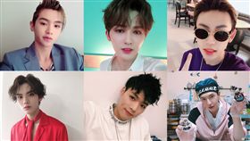 Justin,朱正廷,小鬼,畢雯珺,董又霖,董岩磊／翻攝自微博