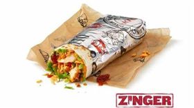 ▲亨利在這款捲餅中咬到蟑螂。（圖／翻攝自英國肯德基官網）