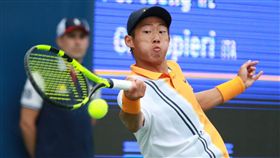 ▲曾俊欣在美網。（圖／四維體育推廣教育基金會提供）