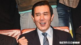 前總統馬英九出席2017愛台灣高峰論壇。圖／記者林敬旻攝