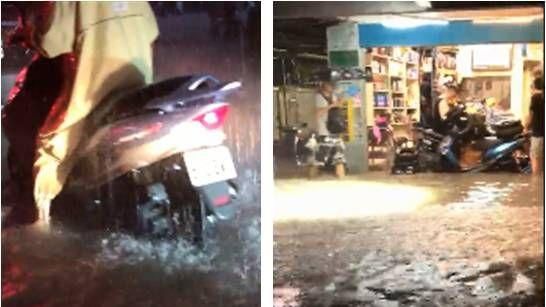 暴雨轟炸雙北　公館成「水上樂園」